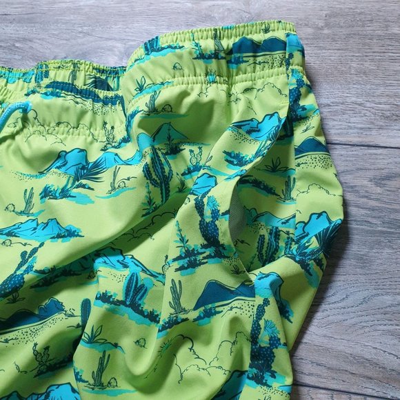 George Men XXL 44-46 Swim Trunks Shorts Drawstring Beach Pool Vacation Desert - Picture 4 of 6